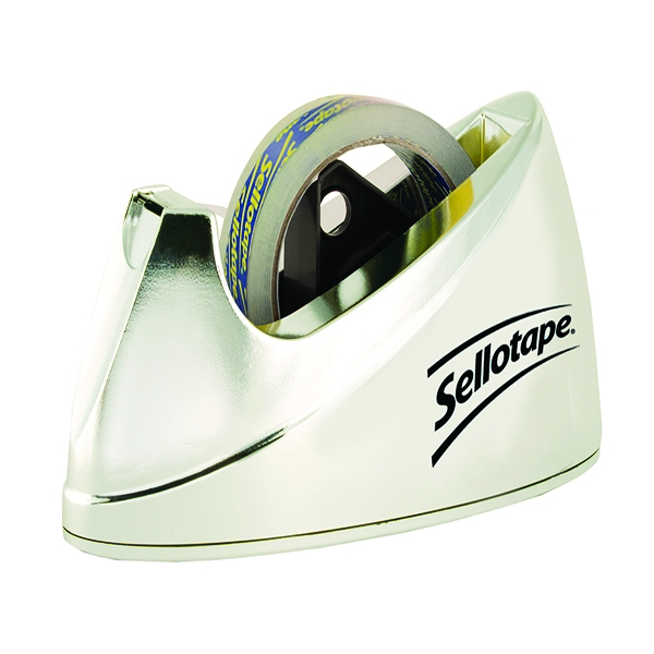 Sellotape Dispenser Large Chrome