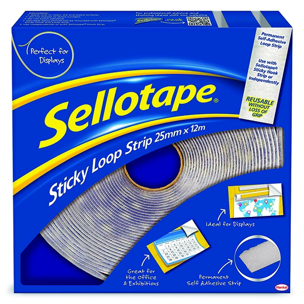 Sellotape Sticky Loop 25mmx12m