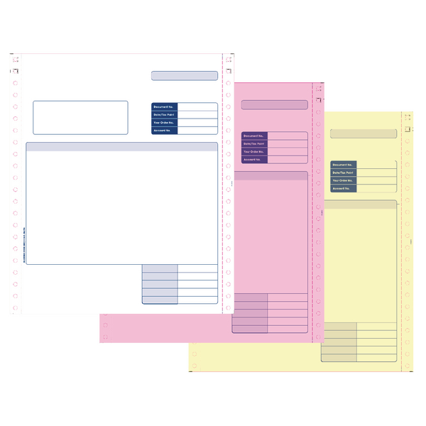 Sage Compatible Invoice 3 Part [750 Invoices]