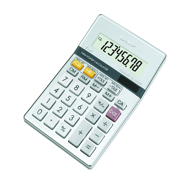 Sharp EL330ERB Semi-Desktop Calculator