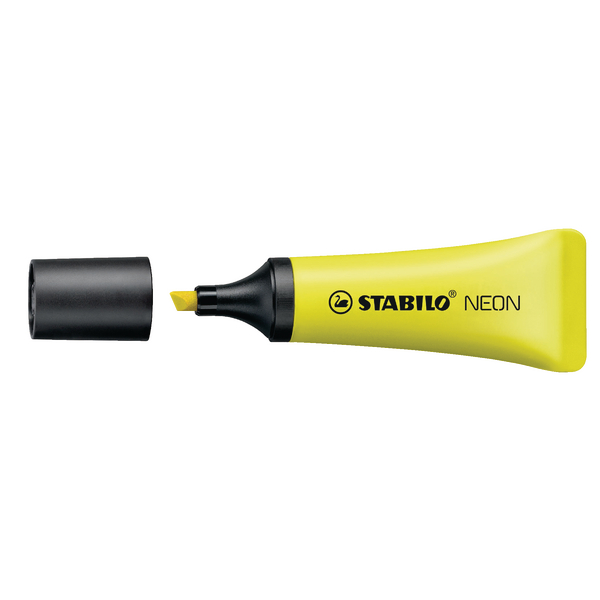 Stabilo Highlighters Neon Yellow [Pack of 10]