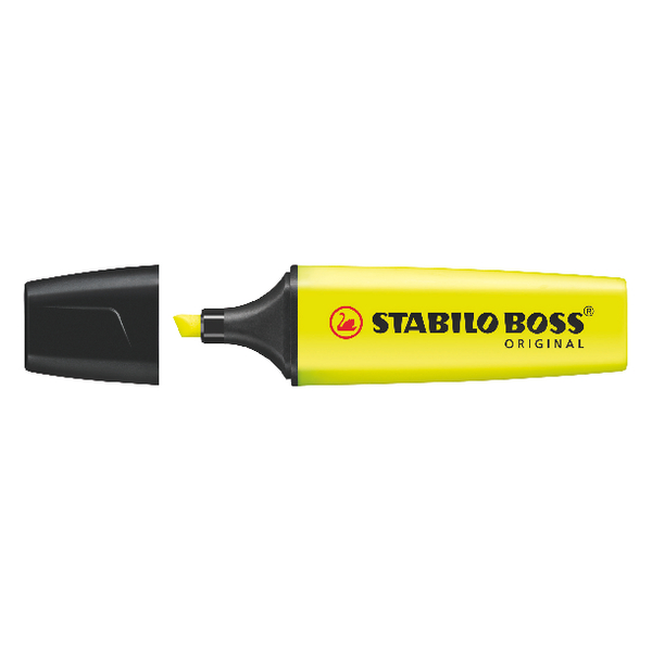 Stabilo BOSS Original Highlighters Yellow [Pack of 10]