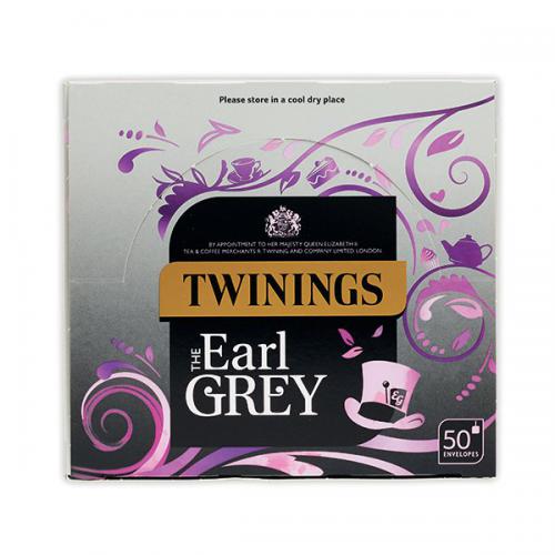 Twinings Earl Grey Envelope Tea Bags [Pack of 50]