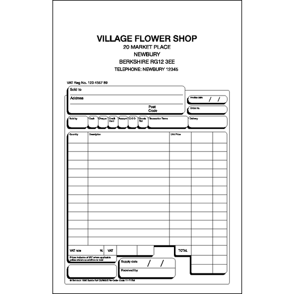 Scribe Counter Sales CS/654/2 [Pack of 100]