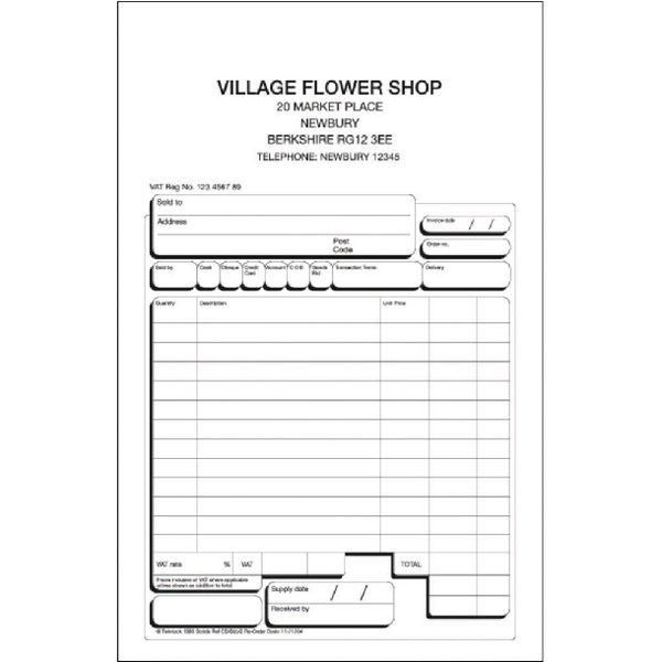 Scribe Counter Sales CS/855/2 [Pack of 100]