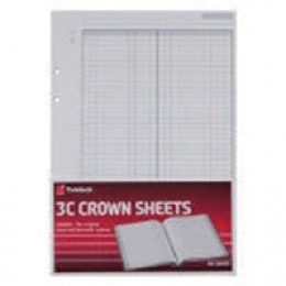 Twinlock Crown 3C Refill Plain [Pack of 100]