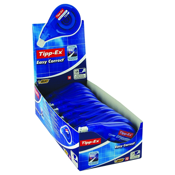 Tippex Side Dispenser Correction Tape [Pack of 10]