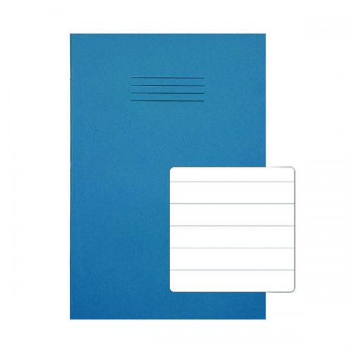 Rhino Exercise Book 15mm Ruled 64 Pages A4 Light Blue [Pack of 50]