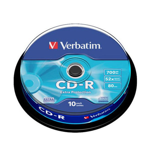Verbatim CD-R DataLife [Spindle of 10]