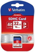 Verbatim SDHC Memory Card 32Gb Class 10 alternative image 1