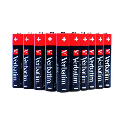 Verbatim AA Alkaline Batteries [Pack of 24]