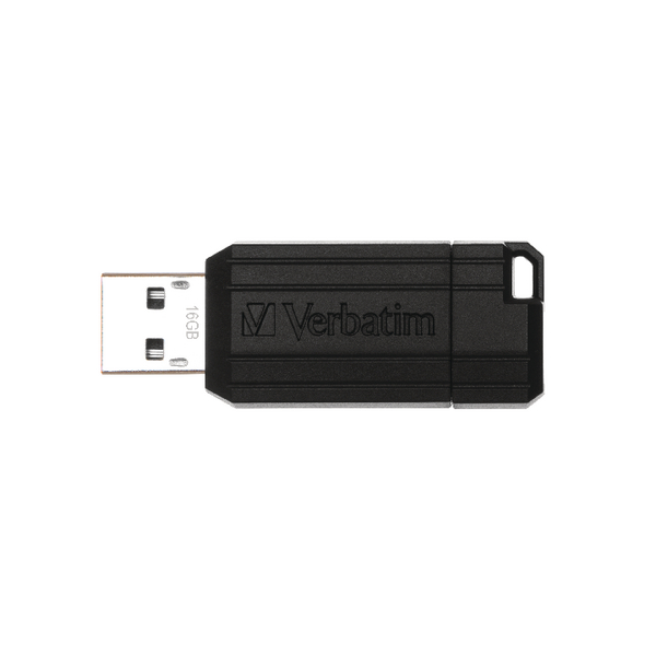 Verbatim Pinstripe USB Pen Drive 16Gb Black