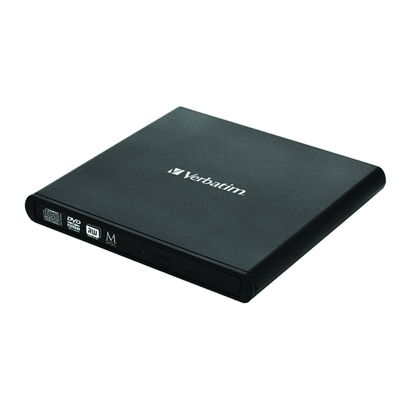 Verbatim Black Mobile DVD Rewriter USB 2.0