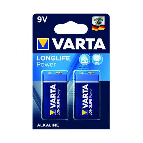 Varta Longlife Power 9V Battery [Pack of 2]