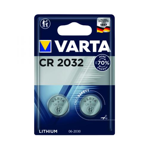 Varta CR2032 Lithium Coin Cell Battery [Pack of 2]