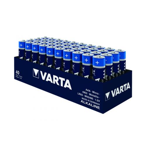 Varta Longlife Power AAA Battery [Pack of 40]