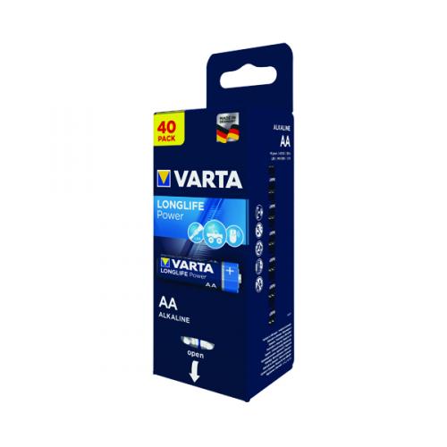 Varta Longlife Power AA Battery [Pack of 40]