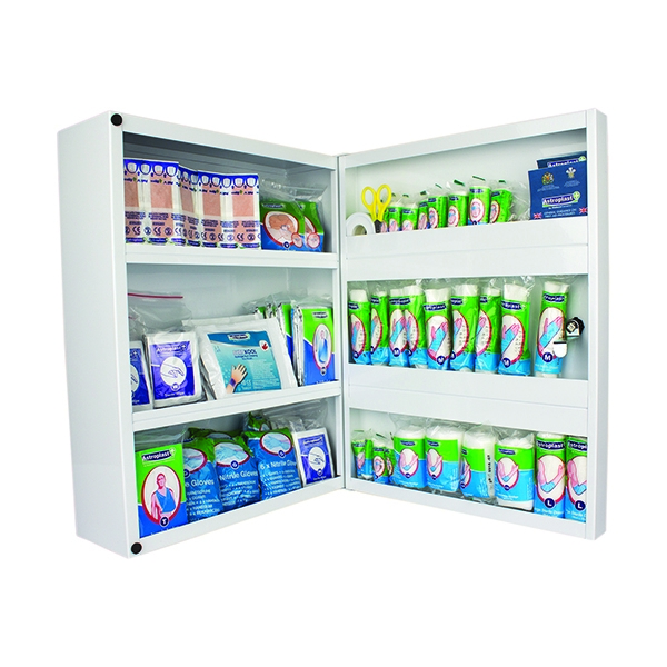 Wallace Cameron First Aid Cabinet 1-50 Persons Metal