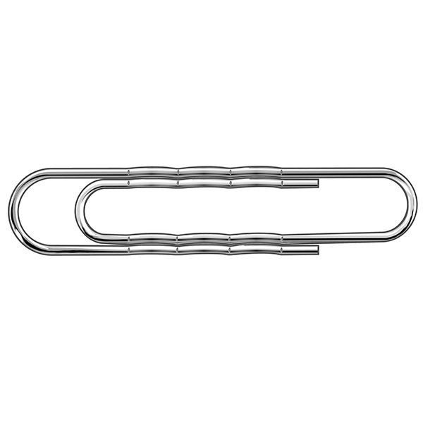 Essentials Paperclips Giant Wavy [Pack of 100]