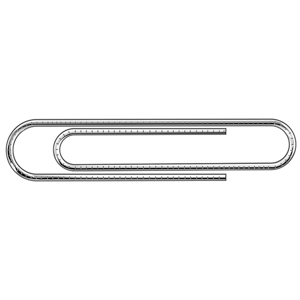 Essentials Paperclips Giant Serrated [Pack of 100]