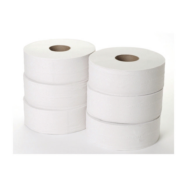 Jumbo Toilet Roll 2-Ply 300m [Pack of 6]