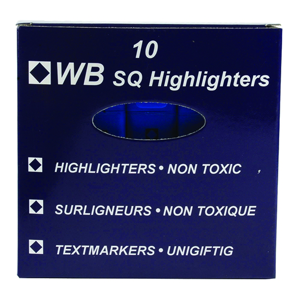 HiGlo Highlighter Blue [Pack of 10]