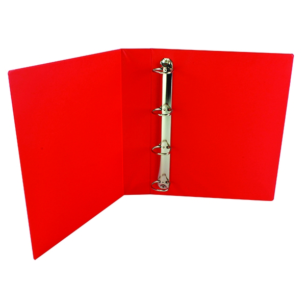 Presentation 4 D-Ring Binder Red 40mm [Pack of 10]