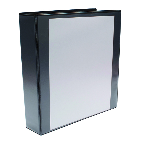 Presentation 4 D-Ring Binder Black 40mm [Pack of 10] alternative image 1