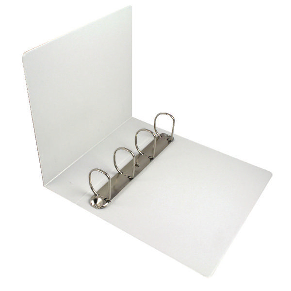 Presentation 4 D-Ring Binder White 50mm [Pack of 10] alternative image 1