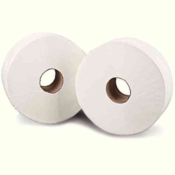 Mini Jumbo Toilet Roll 2-Ply 150m White [Pack of 12]