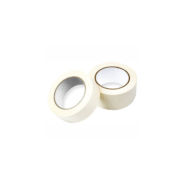 General Purpose Masking Tape 25mmx50m White [Pack of 9]