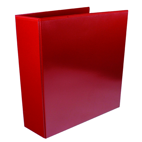 Presentation 4 D-Ring Binder Red 65mm [Pack of 10]