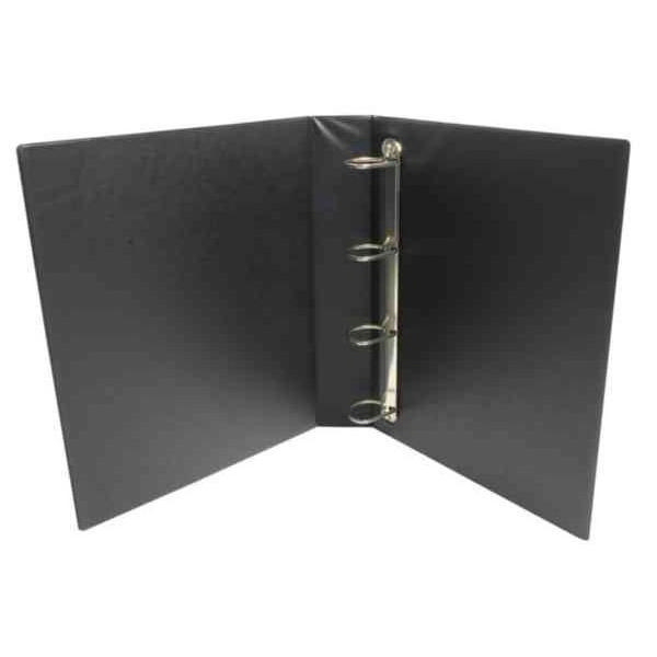 Presentation 4 D-Ring Binder Black 65mm [Pack of 10] alternative image 1