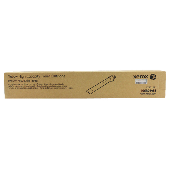 Xerox 106R01438 High Capacity Yellow Toner Cartridge