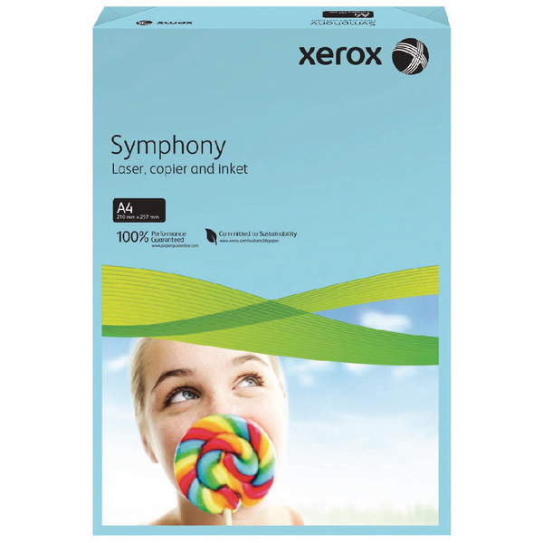 Xerox Symphony A4 80g Paper Pastel Blue [Pack of 500]