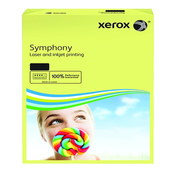 Xerox Symphony Paper A4 80g Pastel Yellow [Pack of 500]