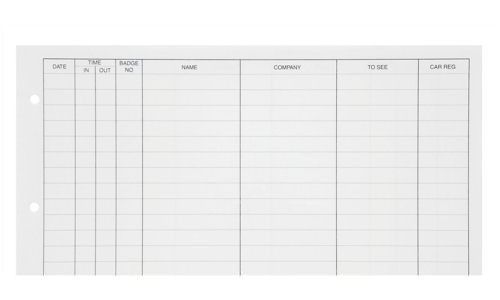 Guildhall Visitor Book Refill A4 [Pack of 50] alternative image 1