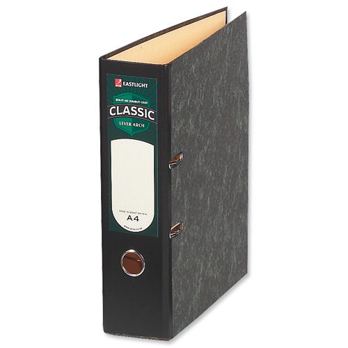 Acco Classic 80 Lever Arch File A4 Slotted [Pack of 10] alternative image 1