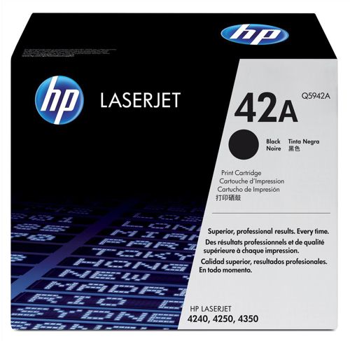 HP Q5942A Black Toner (10k) alternative image 1