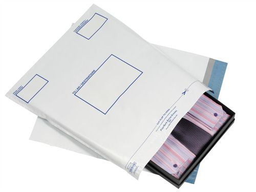 Postsafe Envelopes Peel and Seal 430x400mm Opaque [Pack of 100] alternative image 1