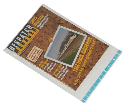 Postsafe Extra Strong Peel and Seal 440x320mm Clear [Pack of 100] alternative image 1