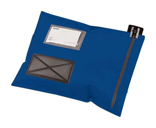Versapak Flat Pouch 355x381mm Blue alternative image 1