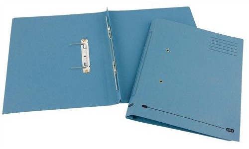 Spirosort Spring File Foolscap Blue [Pack of 25] alternative image 1