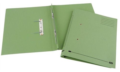 Spirosort Spring File Foolscap Green [Pack of 25] alternative image 1