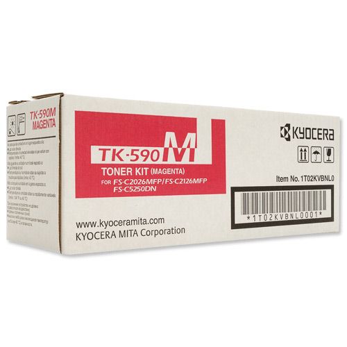 Kyocera TK590M Magenta Toner alternative image 1