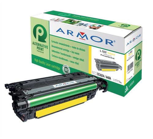 Value Compatible HP Laserjet CP4025 Yellow CE262A Toner HP648A