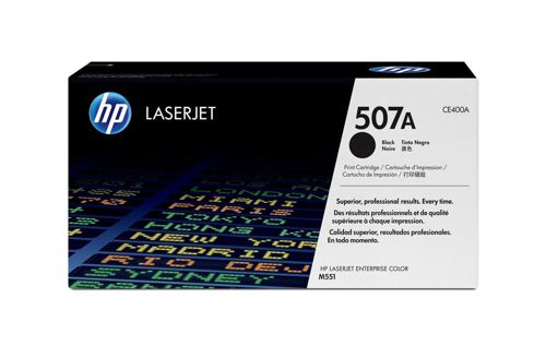 HP CE400A Black Toner alternative image 1