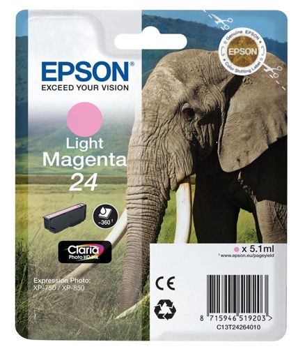 Epson T242640 Light Magenta Ink Cartridge alternative image 1