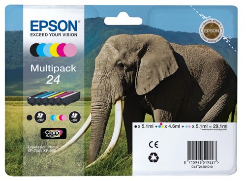 Epson T242840 Multipack of Ink Cartridges alternative image 1