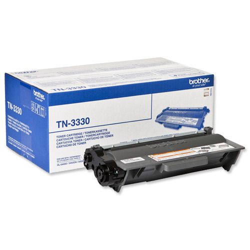Brother TN3330 Black Toner (3k) alternative image 1